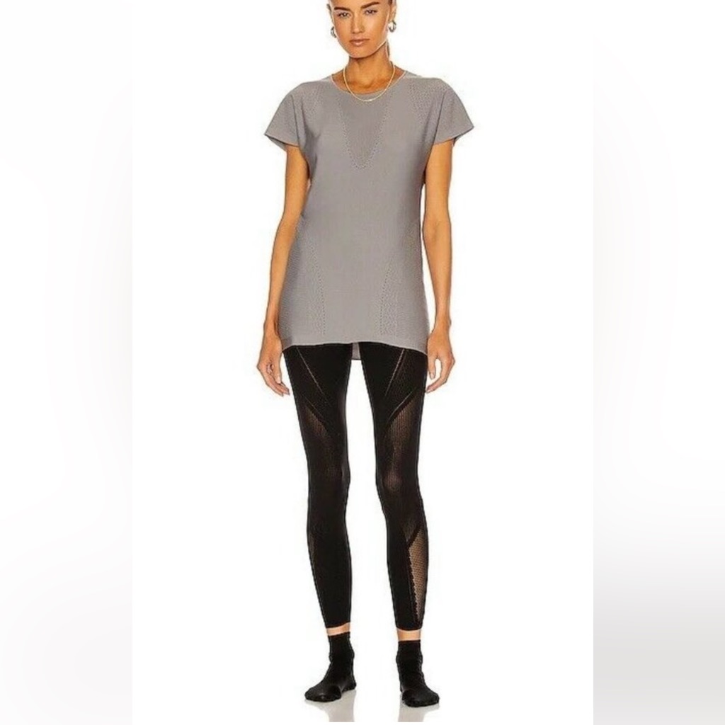 Wolford Stay Active Kit Weartop Fog Grey Xs